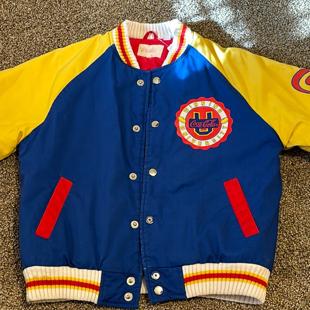 RARE Vintage Coca Cola bomber jacket